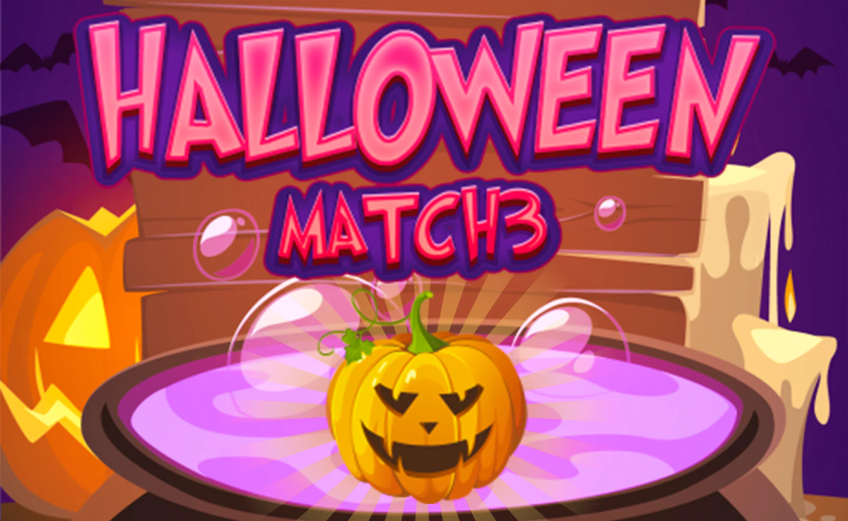 Play Halloween Match 3 — free online Monster game