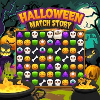 Halloween Match Story By Gamepix