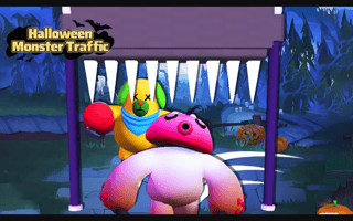Halloween Monster Traffic game cover