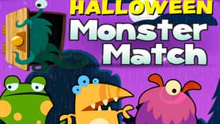 Halloween Monsters Match game cover