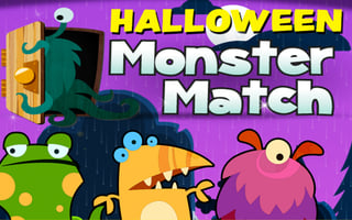 Halloween Monsters Match game cover