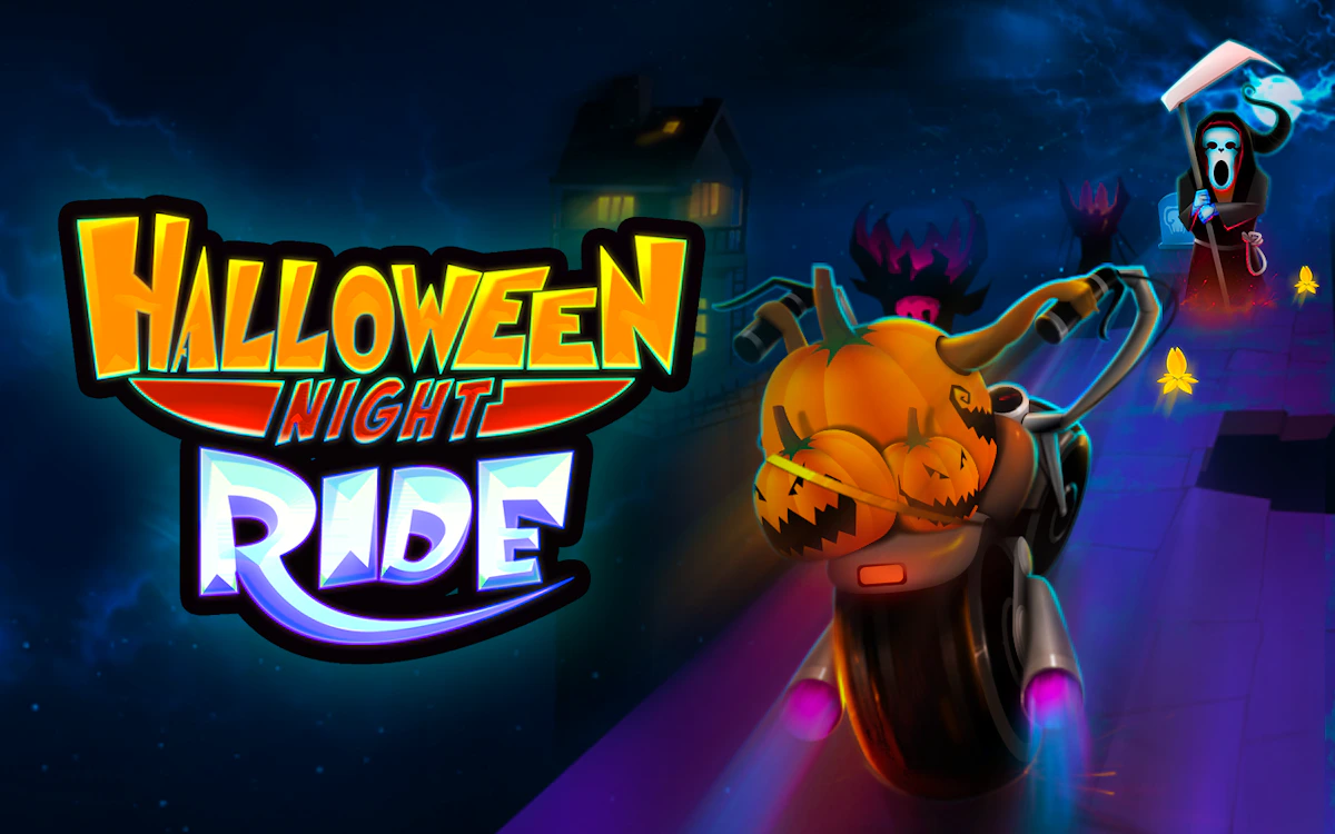Play Halloween Night Ride — free online Halloween game
