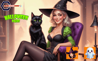 Halloween Pairs game cover