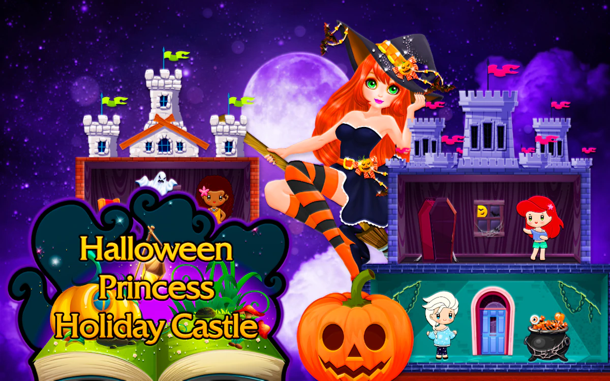 Play Halloween Princess Holiday Castle — free online Halloween game