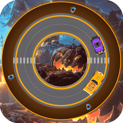 Halloween Racing By Gamepix