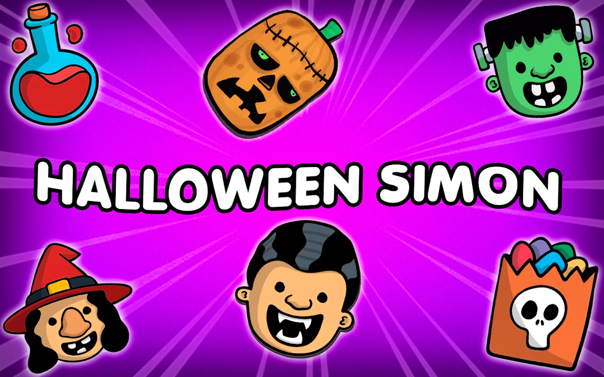 Play Halloween Simon — free online Memory game