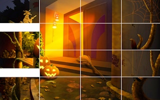 Halloween Slide Puzzle 2 game cover