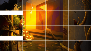 Halloween Slide Puzzle 2 game cover