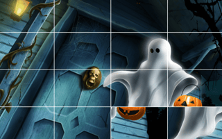 Halloween Slide Puzzle game cover