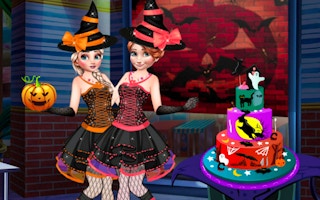 Halloween Special Party Cake game cover