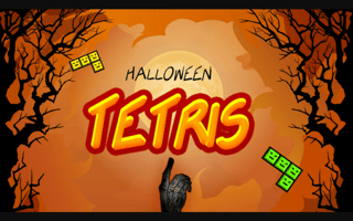 Halloween Tetris game cover
