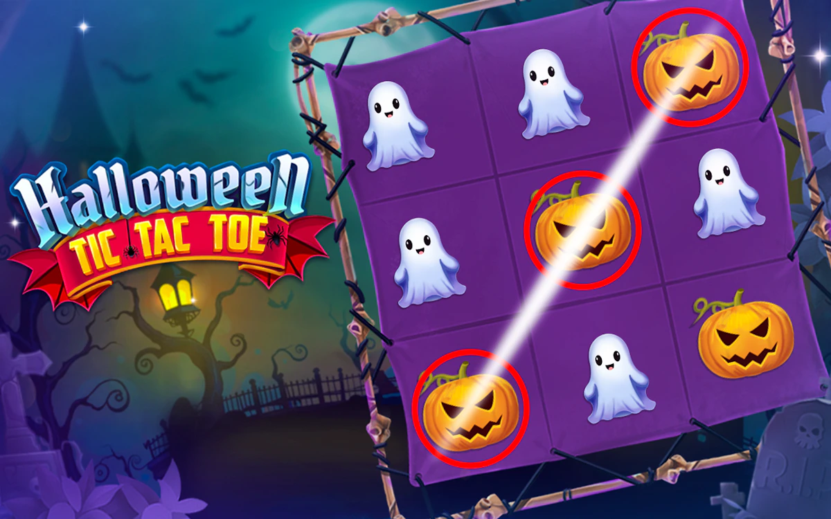 Play Halloween Tic Tac Toe — free online Halloween game