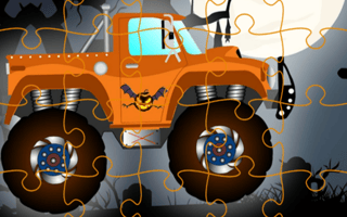 Halloween Truck Jigsaw game cover