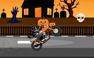 Halloween Wheelie Bike game cover