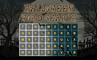 Halloween Word Search