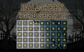 Halloween Word Search game cover