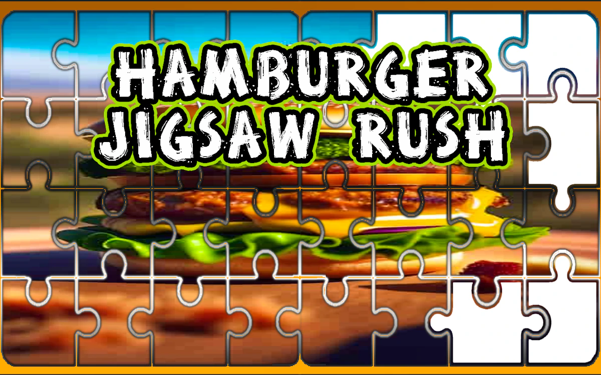Play Hamburger Jigsaw Rush — free online Jigsaw Puzzles game