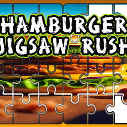 Juega gratis a Hamburger Jigsaw Rush