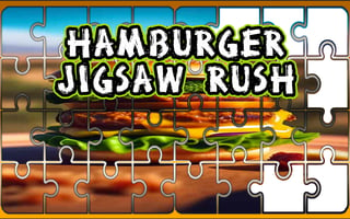 Juega gratis a Hamburger Jigsaw Rush