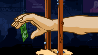 Handless Millionaire Game game cover
