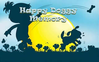 Happy Dog Memory game cover