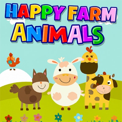 Happy Farm Animals By Gamepix