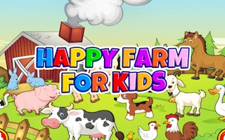 Happy Farm For Kids game cover