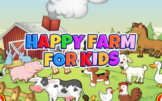 Happy Farm For Kids game cover