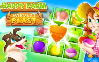 Happy Farm: Harvest Blast game cover