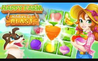 Happy Farm: Harvest Blast game cover