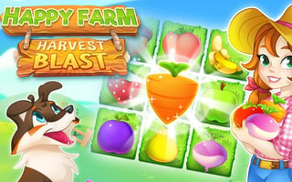 Happy Farm: Harvest Blast game cover