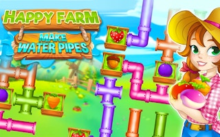 Happy Farm: Make Water Pipes game cover