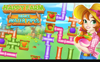 Happy farm: Make Water Pipes