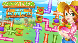 Happy Farm: Make Water Pipes game cover