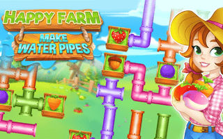 Happy Farm: Make Water Pipes game cover