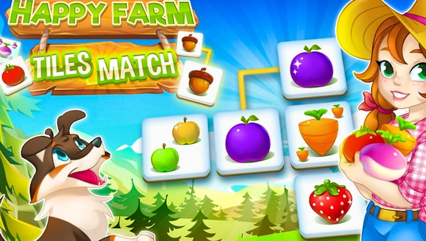 Happy Farm: Tiles Match 🕹️ Play Now on GamePix