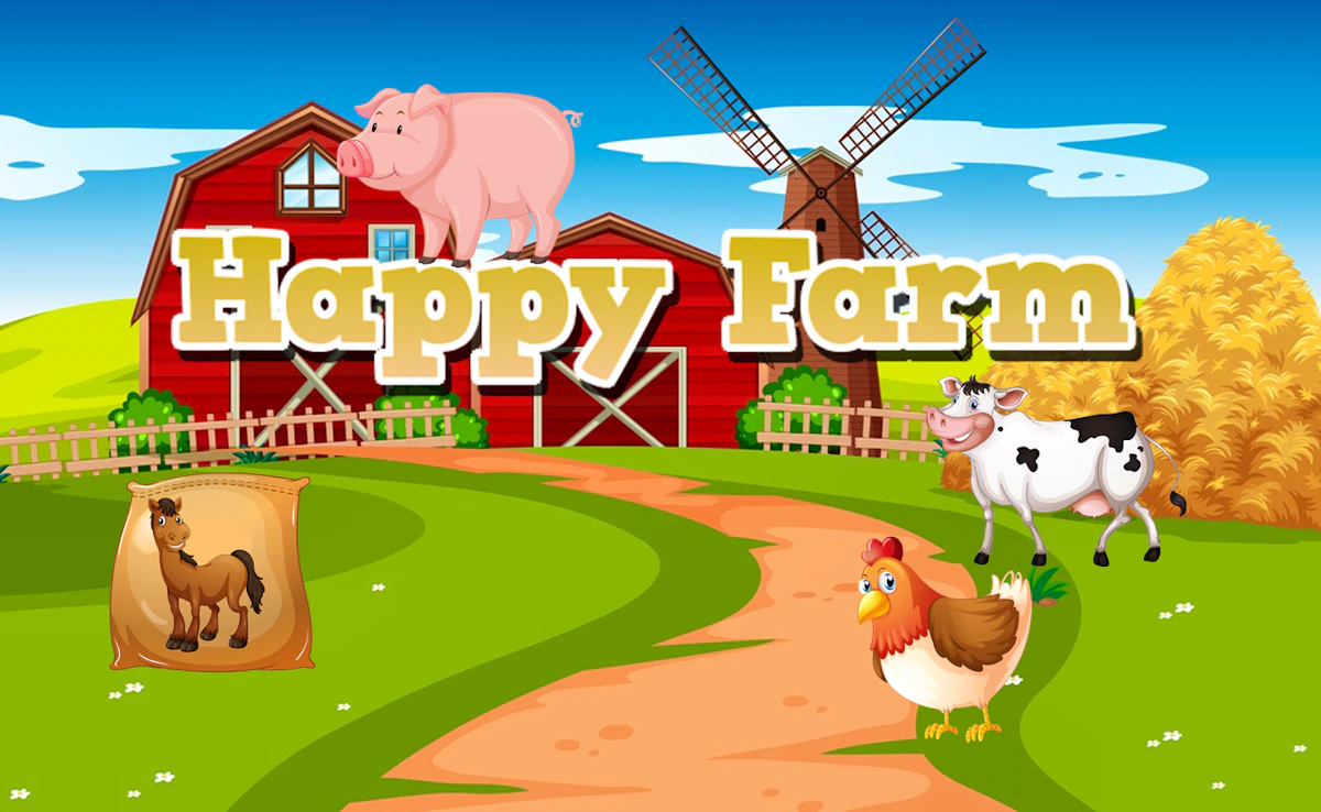 Play Happy Farm — free online Kids game