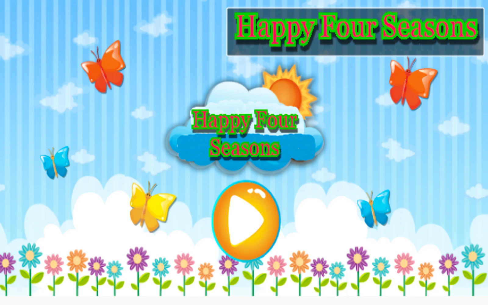 Happy Four Seasons — free online thinky game on Glaze Games