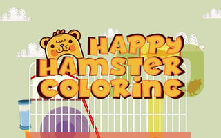 Happy Hamster Coloring