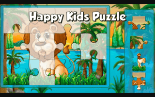 Happy Kids Puzzle game cover
