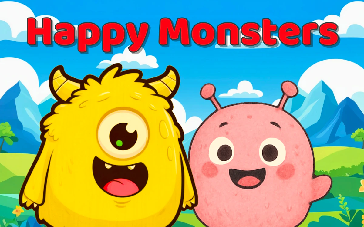 Play Happy Monsters — free online Kids game