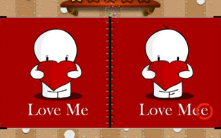Happy Valentine's Day Spot The Differences game cover
