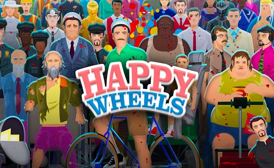 Hot games online happy wheels