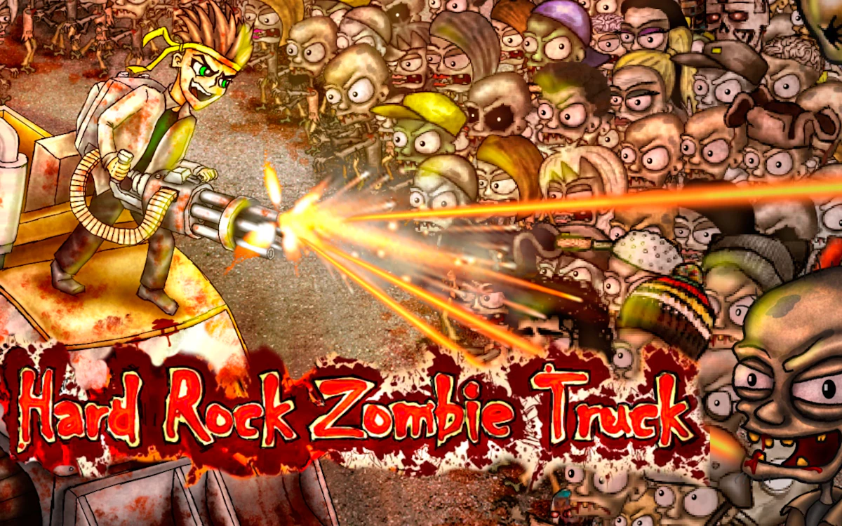 Play Hard Rock Zombie Truck — free online Zombie game