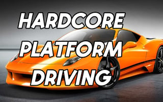 Hardcore Platform Driving game cover