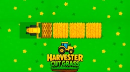 Harvester Cut Grass