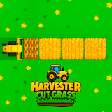 Harvester Cut Grass