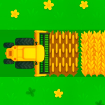 Harvester Cut Grass By Gamepix