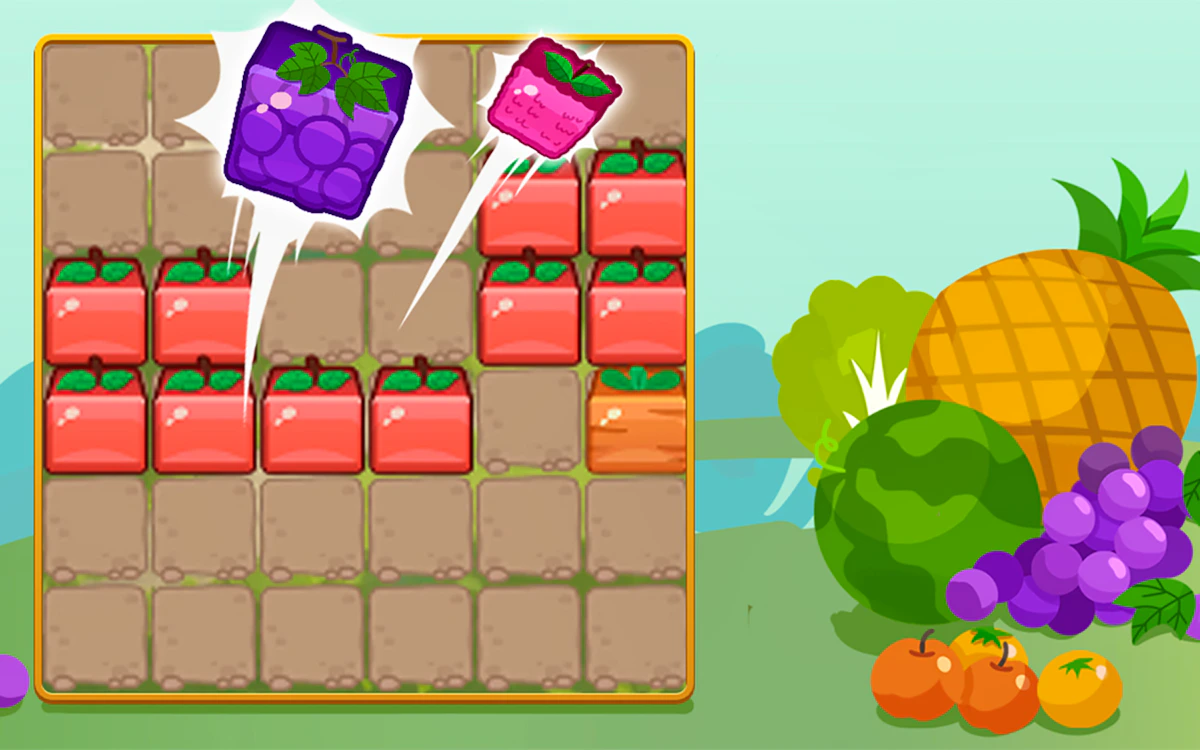 Play Harvesting Veggies — free online Block game