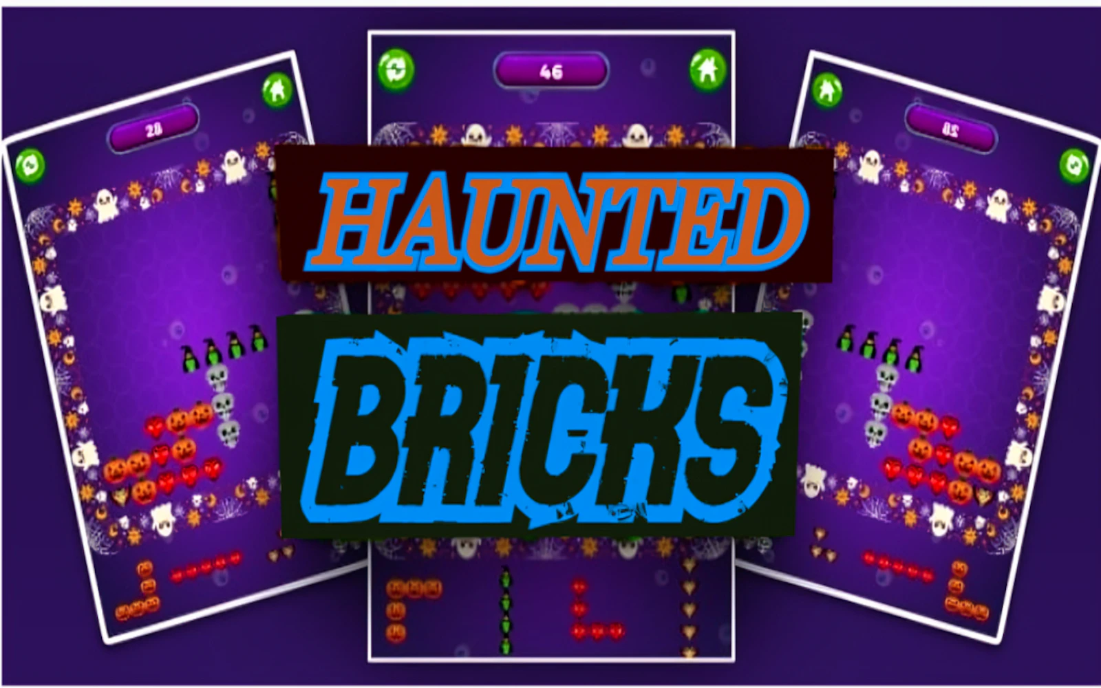 Haunted Bricks — free online horror game on Glaze Games